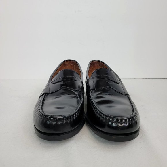 Allen Edmonds Penny Loafer Men's Made in the USA Black Shoes US Size 12A - Picture 3 of 9